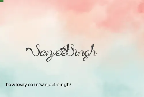 Sanjeet Singh