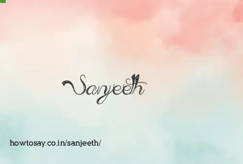 Sanjeeth