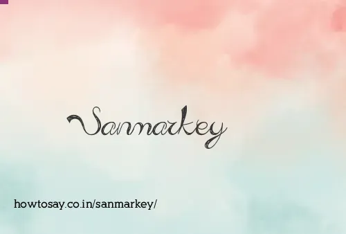 Sanmarkey