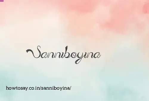 Sanniboyina