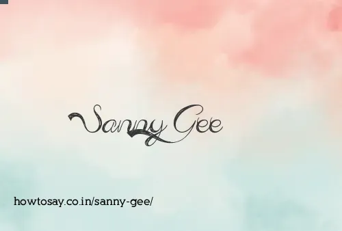 Sanny Gee