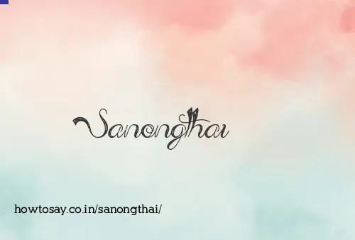 Sanongthai