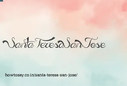 Santa Teresa San Jose