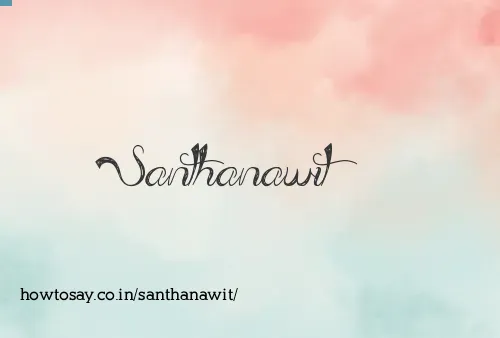 Santhanawit