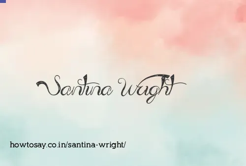 Santina Wright