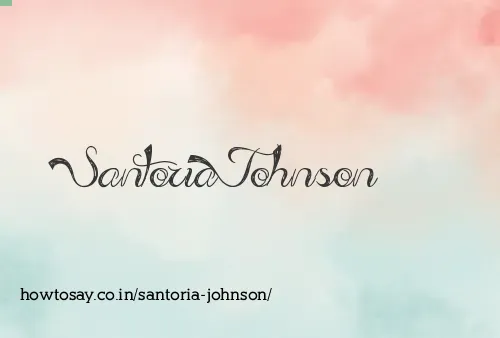 Santoria Johnson