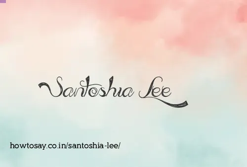 Santoshia Lee