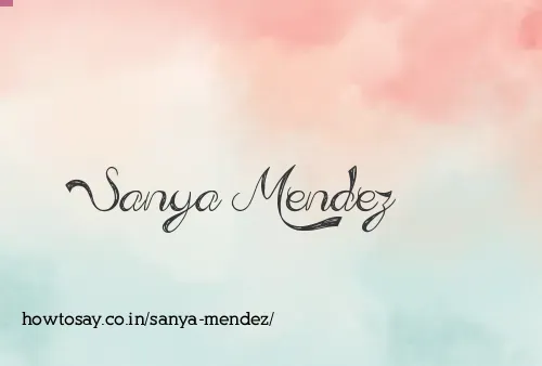 Sanya Mendez