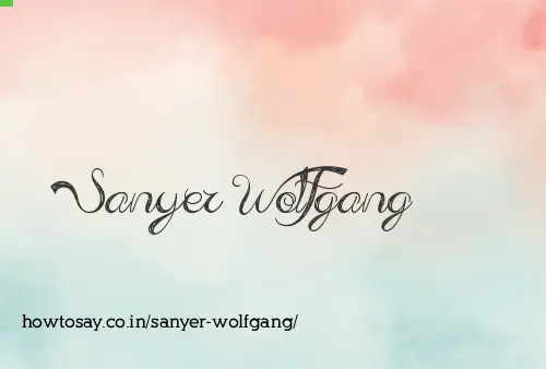 Sanyer Wolfgang
