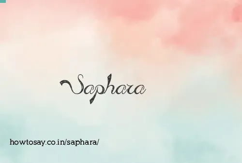 Saphara