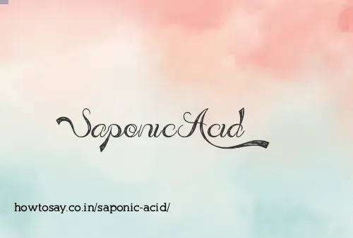 Saponic Acid