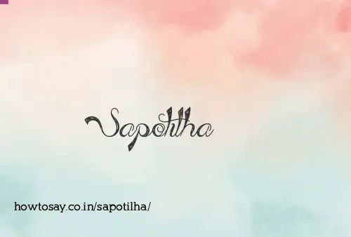 Sapotilha