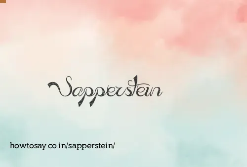 Sapperstein