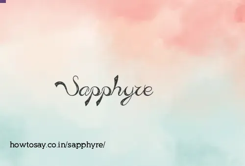 Sapphyre