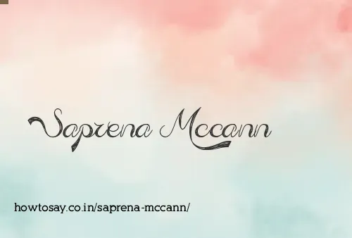 Saprena Mccann