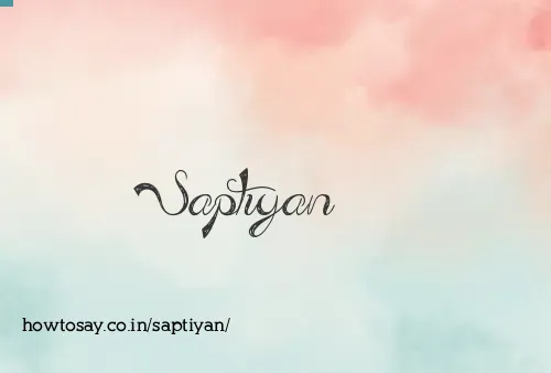 Saptiyan