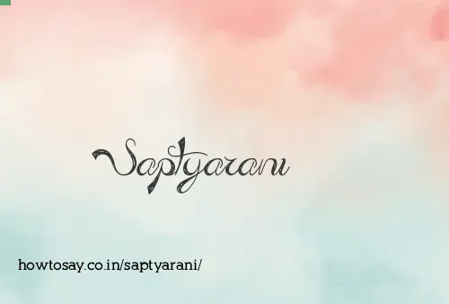 Saptyarani