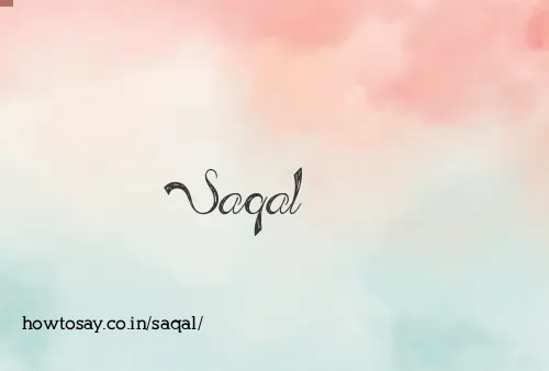 Saqal