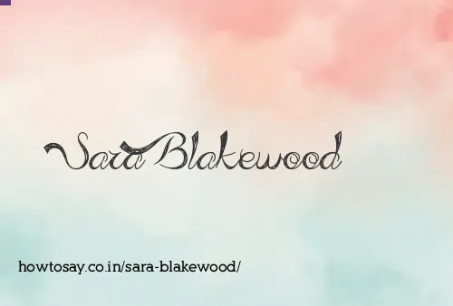 Sara Blakewood