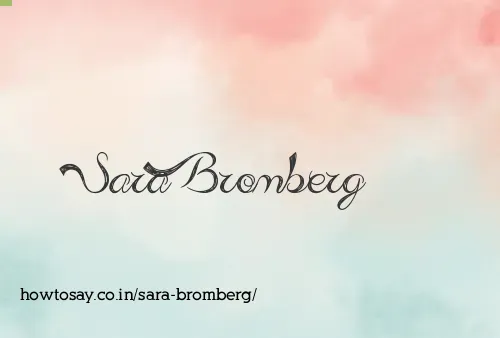 Sara Bromberg