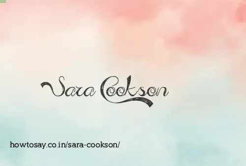 Sara Cookson