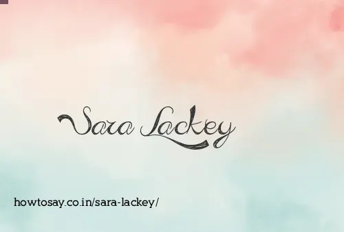 Sara Lackey