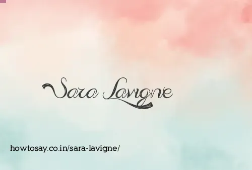 Sara Lavigne