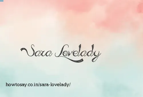 Sara Lovelady