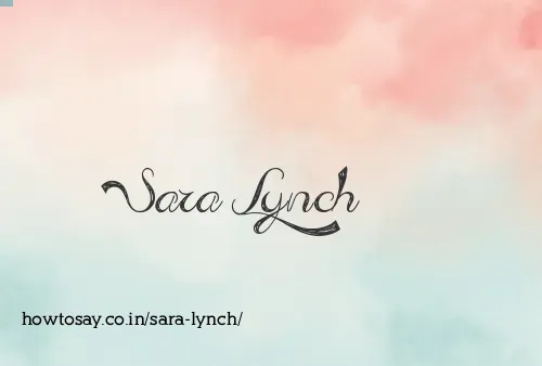 Sara Lynch