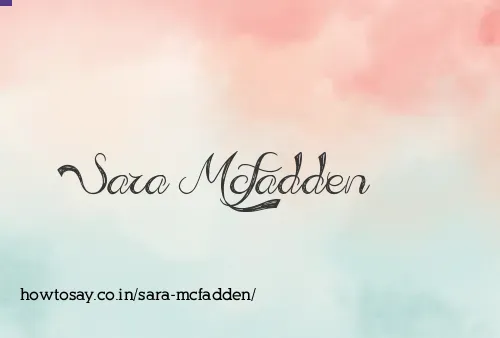 Sara Mcfadden