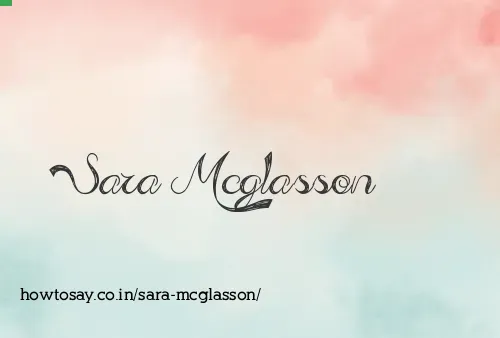 Sara Mcglasson
