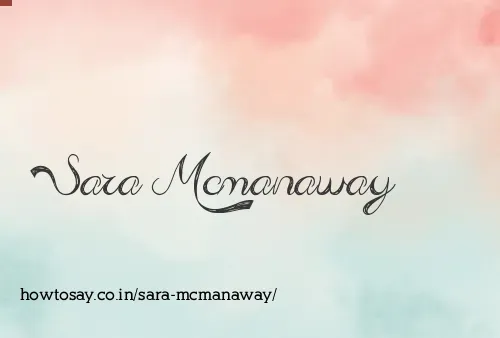 Sara Mcmanaway