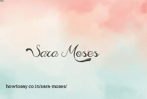 Sara Moses