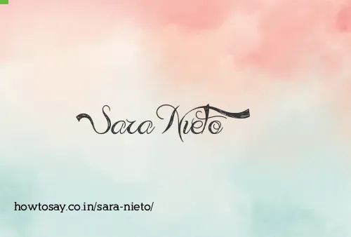 Sara Nieto
