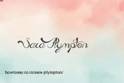 Sara Plympton