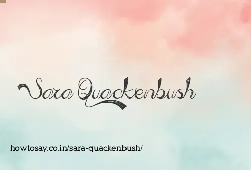 Sara Quackenbush