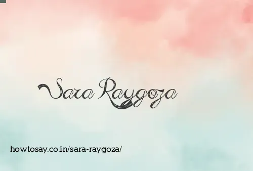 Sara Raygoza