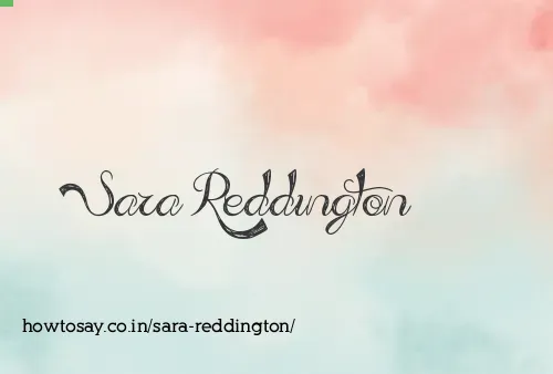 Sara Reddington