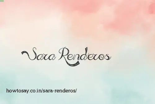Sara Renderos
