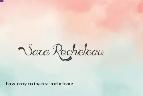 Sara Rocheleau