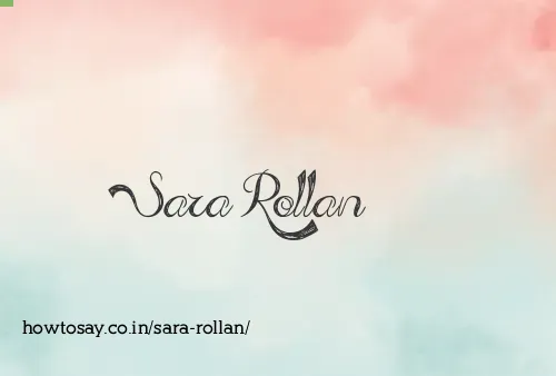 Sara Rollan