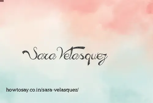 Sara Velasquez