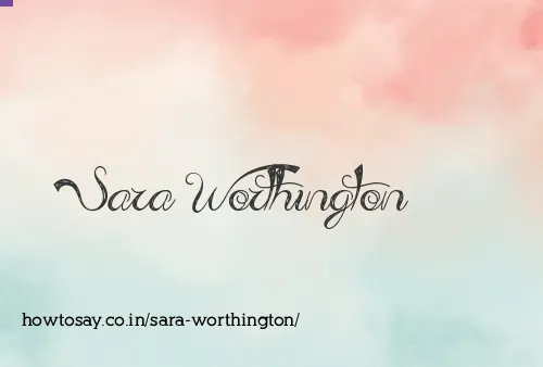 Sara Worthington