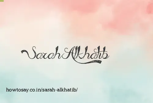 Sarah Alkhatib