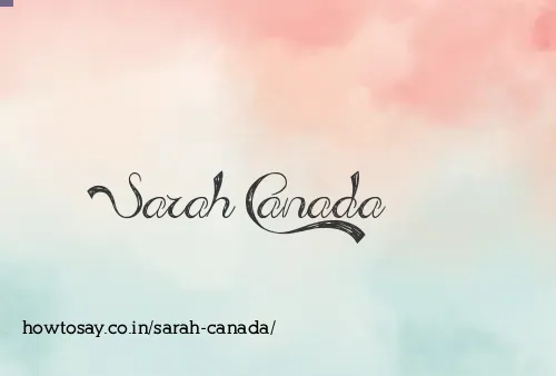 Sarah Canada