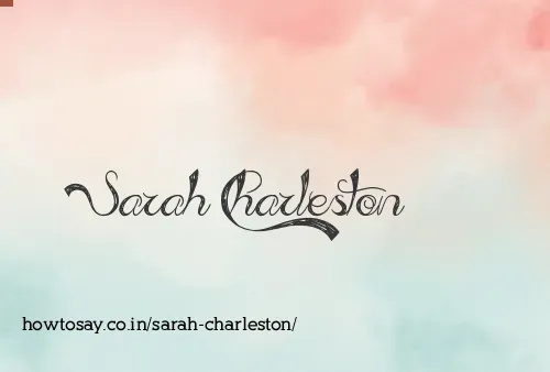 Sarah Charleston