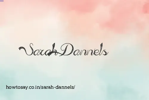 Sarah Dannels