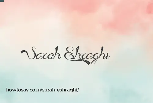 Sarah Eshraghi