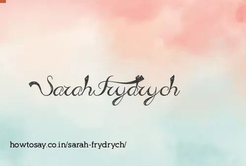 Sarah Frydrych