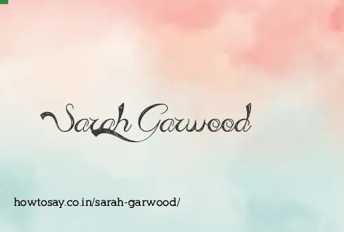 Sarah Garwood